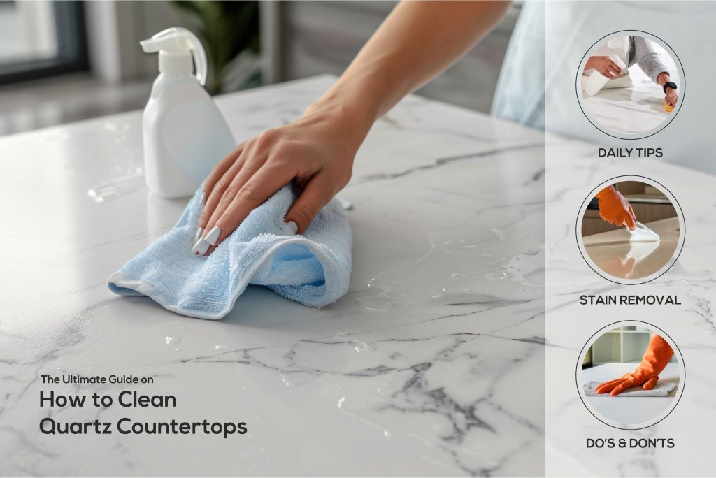 Guide on How to Clean Quartz Countertops